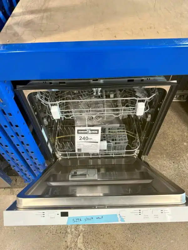 GE 24″ Built-In Dishwasher – White – Model UBT410SGVWW - Image 5