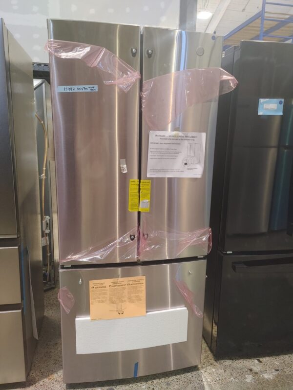 Réfrigérateur à porte française 30’’, 20.8 pi.cu, Stainless - GNE21DYRKFS – Image 5