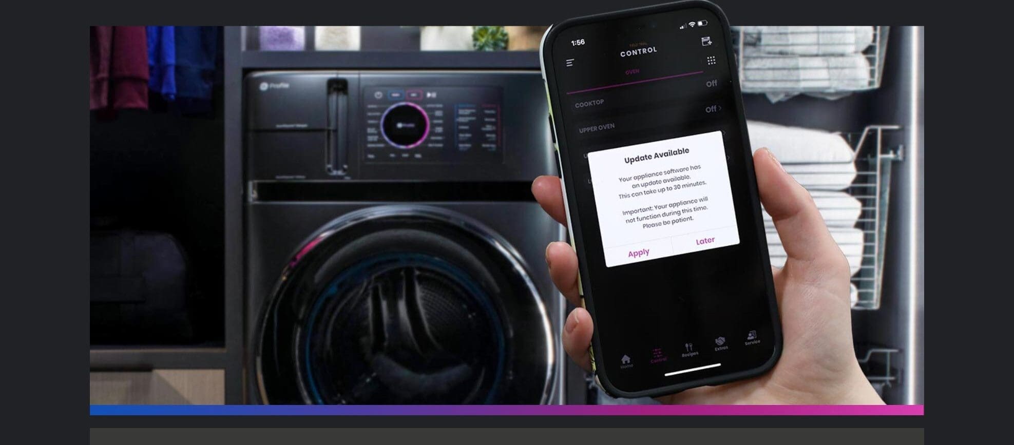 Laveuse-Sécheuse 2-en-1 UltraFast, 5.5 pi.cu, Technologie antimicrobienne MicrobanMD - PFQ97HSPVDS – Image 7