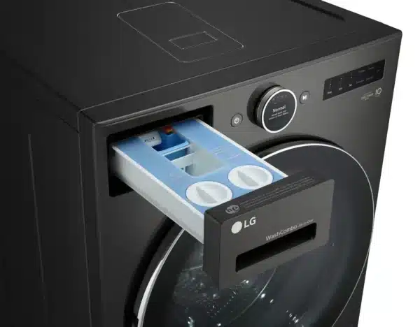 Laveuse tout-en-un à la vapeur intelligente LG, 5.7 pi³, Black steel - WM6998HBA – Image 5