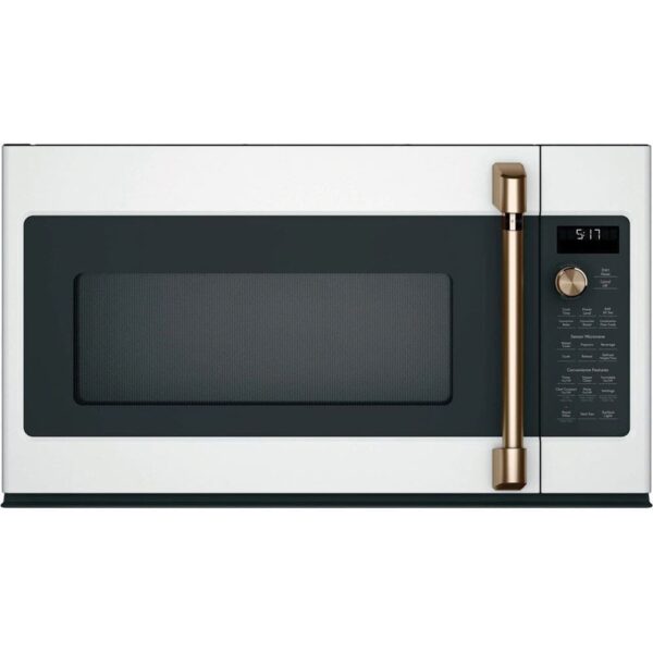 Micro-onde à Convection avec Hotte intégrée 30’’, 1.7 pi.cu., Blanc - CVM517P4RW2
