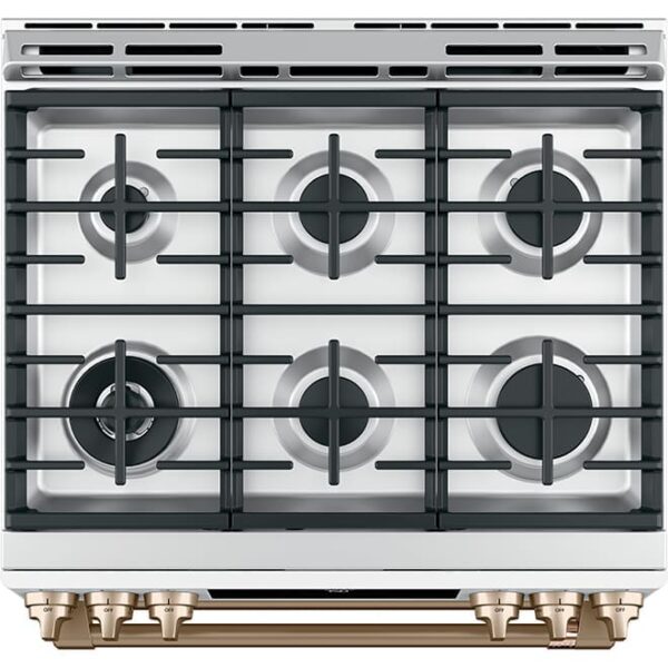 Cuisinière au gaz encastrée, Double four, Convection, Blanc mat - CCGS750P4MW2 – Image 3