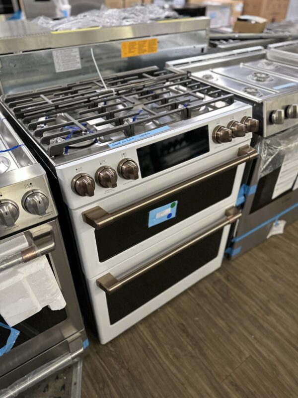 Cuisinière au gaz encastrée, Double four, Convection, Blanc mat - CCGS750P4MW2 – Image 5