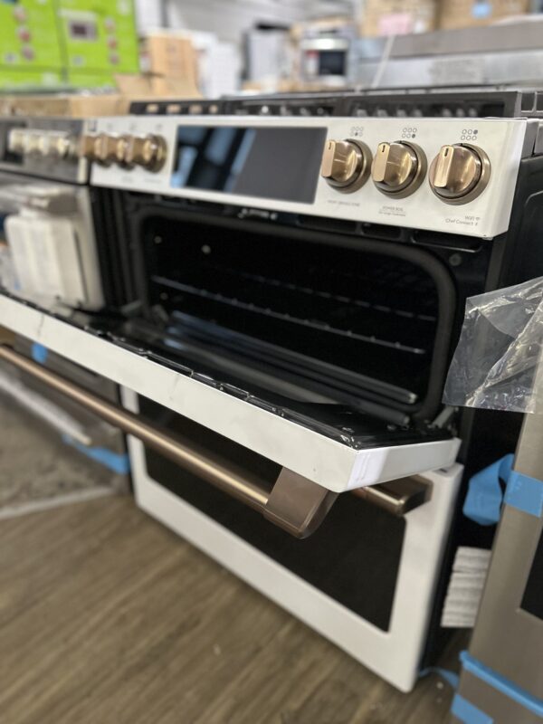 Cuisinière au gaz encastrée, Double four, Convection, Blanc mat - CCGS750P4MW2 – Image 8