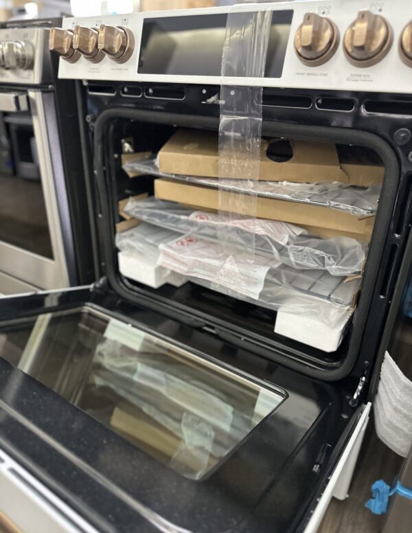 Cuisinière au gaz encastrée 30“, Convection, Blanc mat - CCGS700P4MW2 – Image 7
