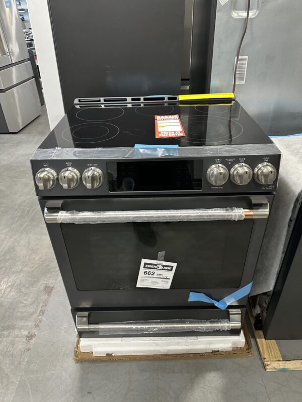 Cuisinière intelligente encastrable 30’’, Convection véritable, 5.7 pi.cu, Noir mat - CCES700P3MD1 – Image 4