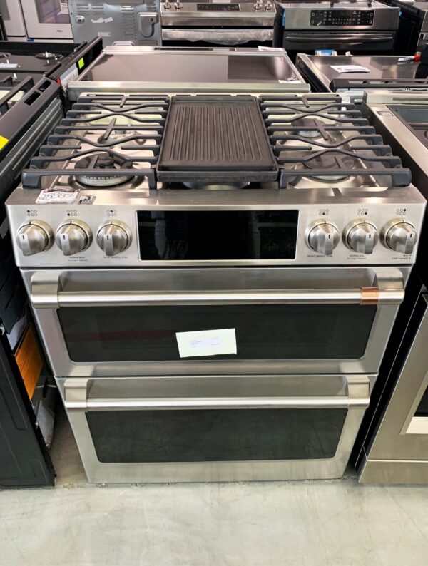 Cuisinière au gaz double four 7 pi.cu, Convection, Stainless - CCGS750P2MS1 – Image 4