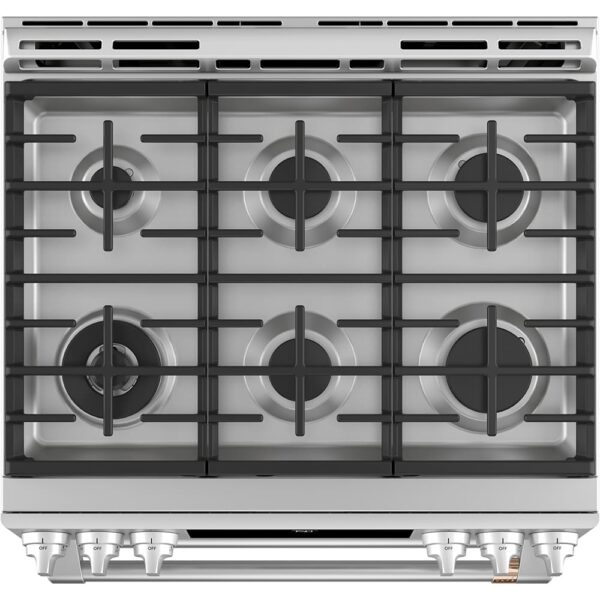 Cuisinière au gaz double four 7 pi.cu, Convection, Stainless - CCGS750P2MS1 – Image 3