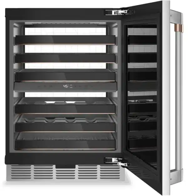 Café 4.7 cu.ft Wine Cooler, 24'', Dual Zone, Stainless Steel - CCP06DP2PS1 - Image 2