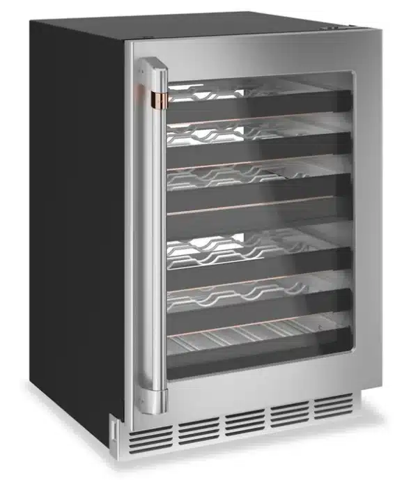 Café 4.7 cu.ft Wine Cooler, 24'', Dual Zone, Stainless Steel - CCP06DP2PS1 - Image 3