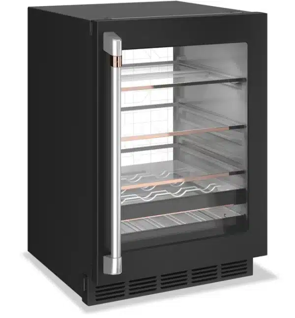 Café 5.1 cu.ft Refrigerator, 24'', Beverage CenterMC, Black - CCP06BP3PD1 - Image 3