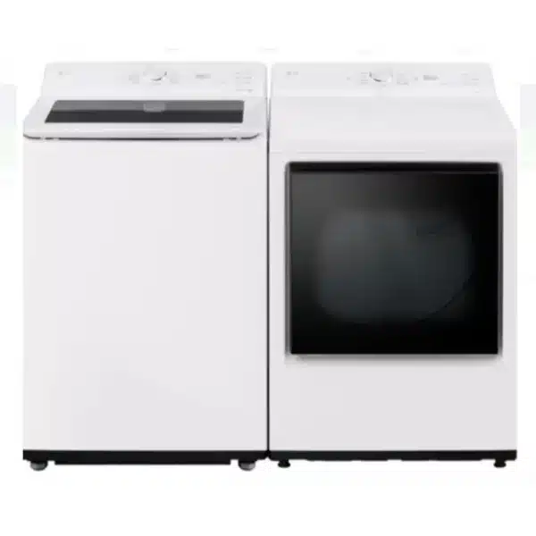 Combo LG – Laveuse 5.6 pi³ et Sécheuse 7.3 pi³ avec AI et Vapeur - WT8205CW & DLE8200W