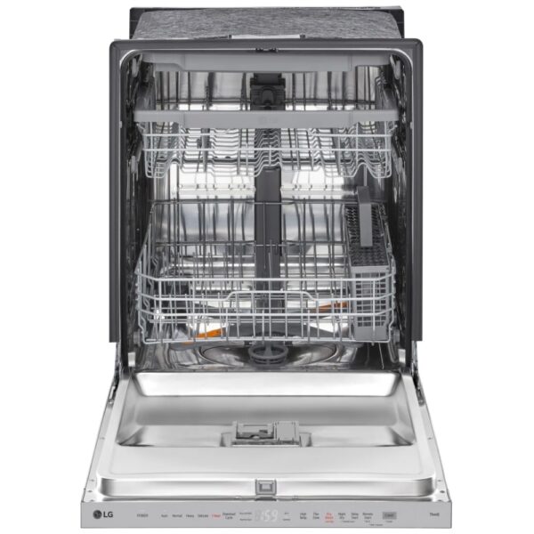 Lave-vaisselle encastré LG – 24", 46 dB, Inox, 9 cycles, Wi-Fi, QuadWash + TrueSteam - LDPH5554S – Image 2