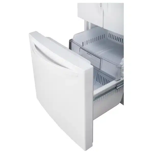 Réfrigérateur LG 30” à portes françaises, 21.8 pi³, blanc – LRFNS2200W – Image 3