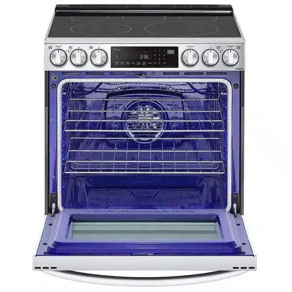 Cuisinière électrique LG 30 po Inox, Convection, Air Fry, 6.3 pi³ - LSEL6337F – Image 3