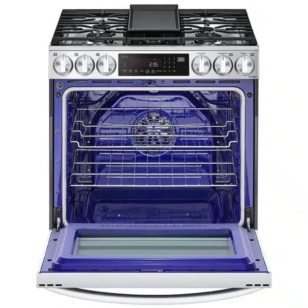 Cuisinière à gaz LG 30” avec convection ProBake, Air Fry et Wi-Fi – LSGL6335F – Image 2