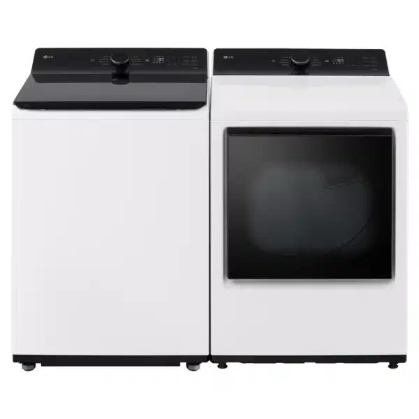 Ensemble laveuse-sécheuse LG – 27 po – Blanc Modèles - WT8405CW & DLE8400WE