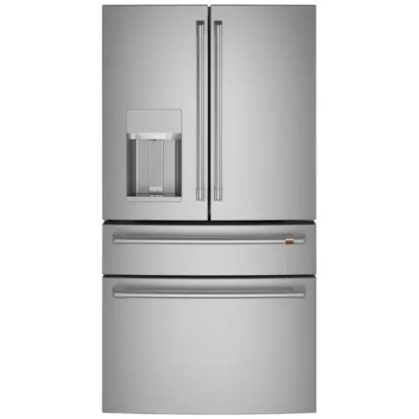 Réfrigérateur GE Café 36’’ à portes françaises – 27.6 pi³ – Acier inoxydable – CVE28DP2NS1