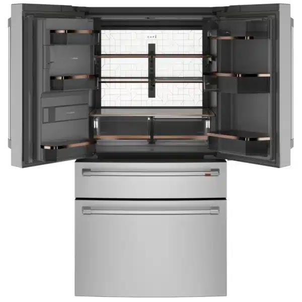 Réfrigérateur GE Café 36’’ à portes françaises – 27.6 pi³ – Acier inoxydable – CVE28DP2NS1 – Image 3