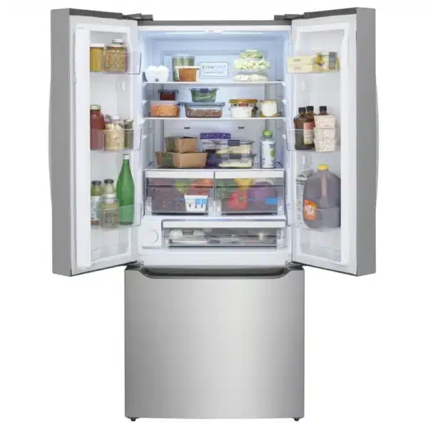 30” French-Door Refrigerator, 20 cu.ft., Stainless Steel - Frigidaire GRFN2023AF - Image 3