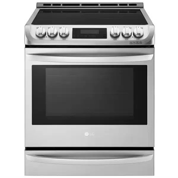Cuisinière électrique LG 30’’ – 5 éléments – Convection – Air Fry – Acier inoxydable – LSE4617ST