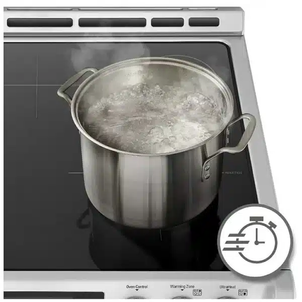 Cuisinière électrique LG 30’’ – 5 éléments – Convection – Air Fry – Acier inoxydable – LSE4617ST – Image 3