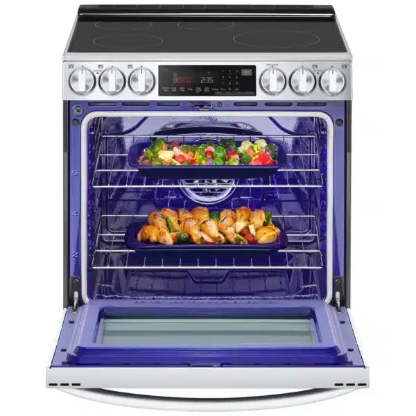 LG Induction Range – 30", 6.3 cu. ft., Air Fry, Convection, Wi-Fi, Stainless Steel- LSIL6336F - Image 3