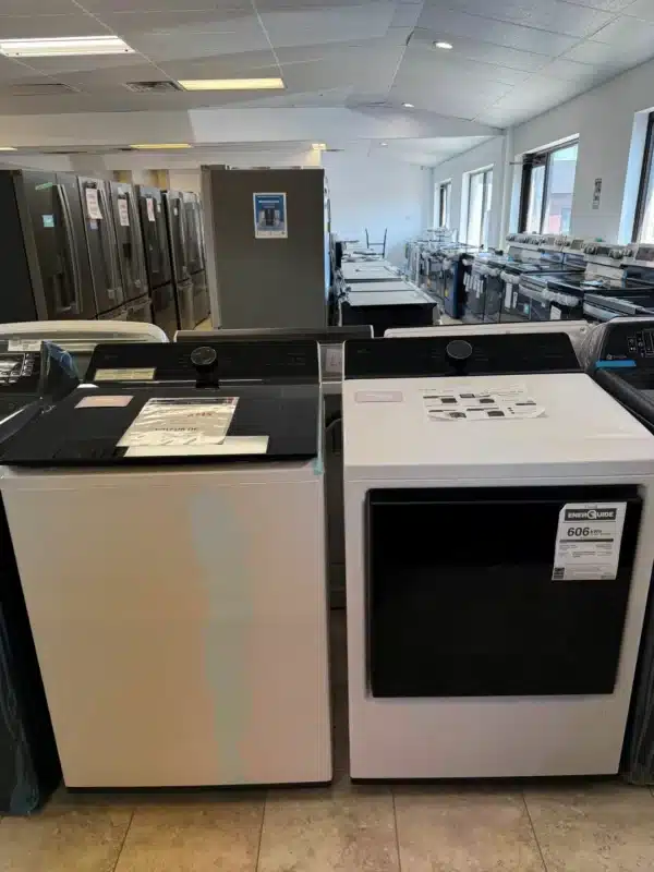 Combo laveuse et sécheuse LG – Top Load – Wi-Fi – Blanc Modèles - WT8400CW & DLE8400WE – Image 5