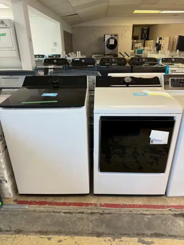 Ensemble laveuse-sécheuse LG – 27 po – Blanc Modèles - WT8405CW & DLE8400WE – Image 2