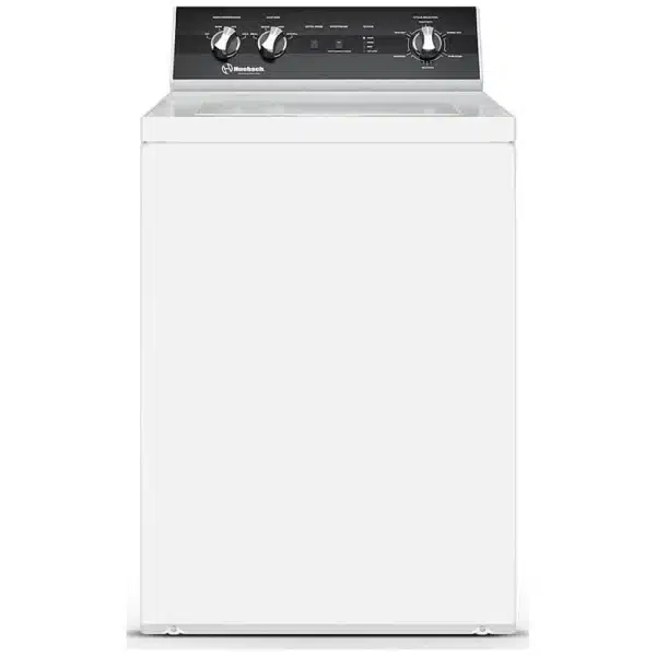 Laveuse commerciale Huebsch – 26.87", 3.2 pi³, Chargement vertical, Blanc - TR5104WN
