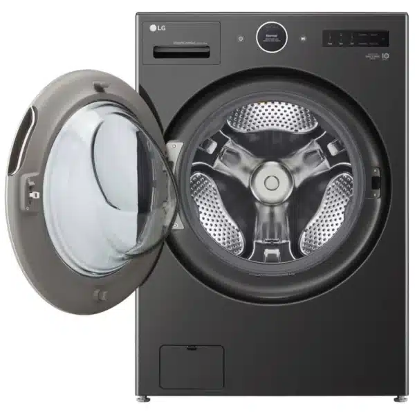Laveuse-sécheuse tout-en-un LG – 5.7 pi³, Frontale, Wi-Fi, Haute efficacité, Noir Acier - WM6998HBA – Image 3