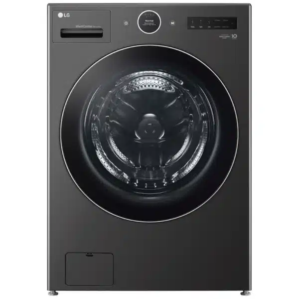 Laveuse-sécheuse tout-en-un LG – 5.7 pi³, Frontale, Wi-Fi, Haute efficacité, Noir Acier - WM6998HBA
