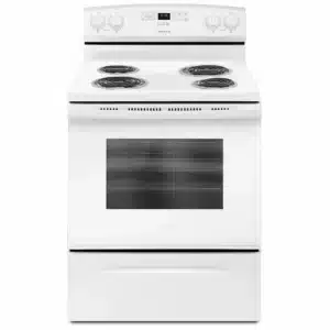 AMANA 30″ Electric Range, White – YACR4303MFW