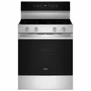 WHIRLPOOL 30″ Electric Range, Stainless Steel – YWFES7530RZ