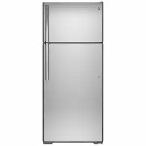 Réfrigérateur à congélateur supérieur GE 30 pouces, inox – GTS18FSLKSS