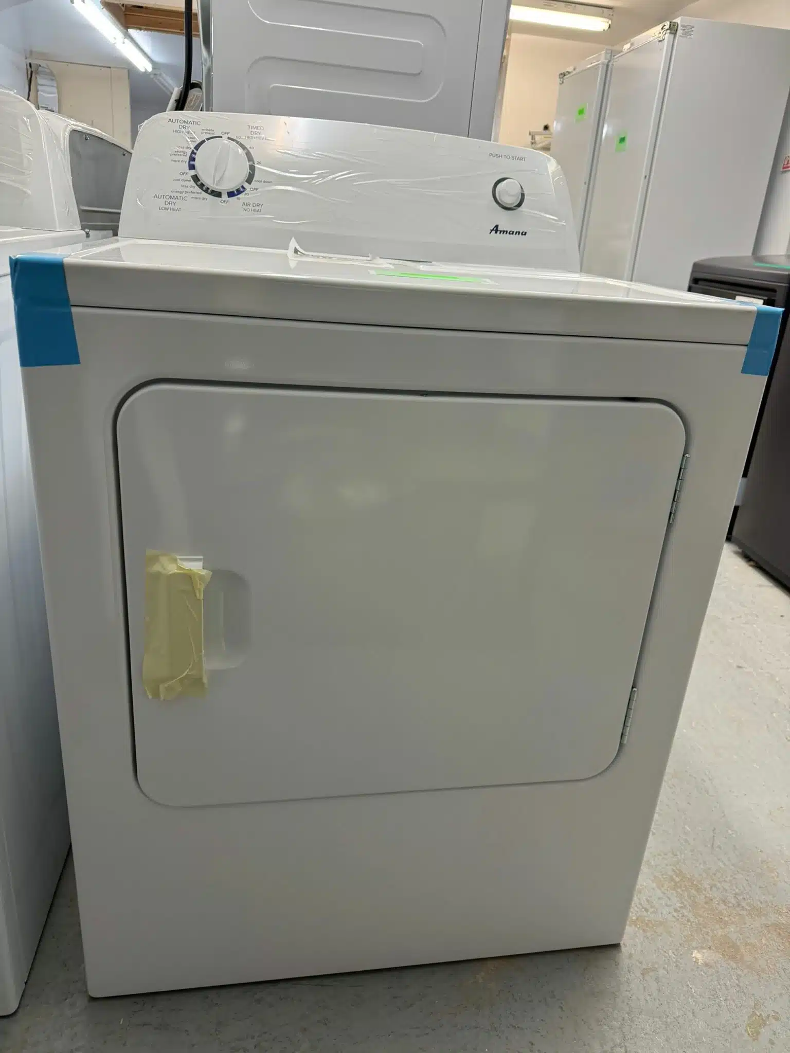 AMANA 29″ Electric Dryer, White – YNED4655EW - Image 3