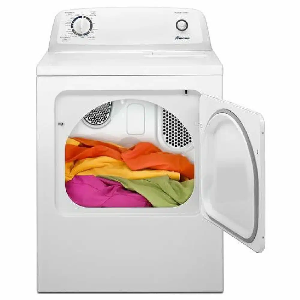 AMANA 29″ Electric Dryer, White – YNED4655EW - Image 2